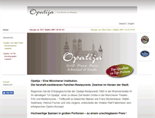 Tablet Screenshot of opatija-restaurant.com